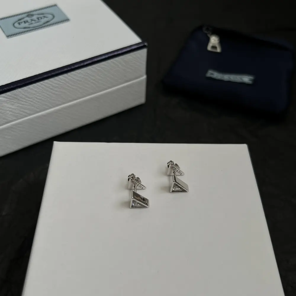PRADA Triangle Earrings A popular new product