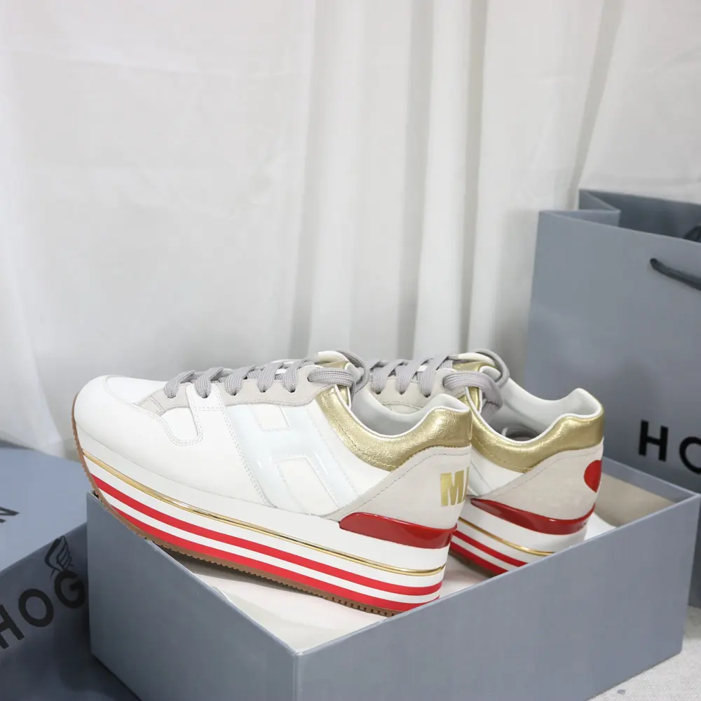 HOGAN platform thick sole top version Shoes