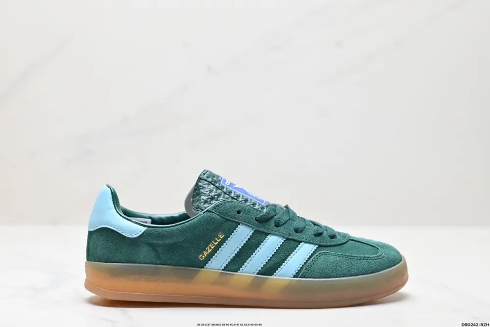 adidas Originals Gazelle Indoor clover casual non-slip wear-resistant low-top sneakers