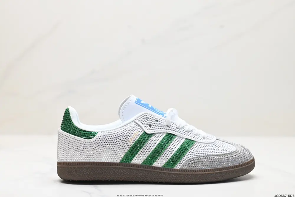 Adidas Originals Samba OG Samba Series Gentleman German Training Football Style All-match B75806
