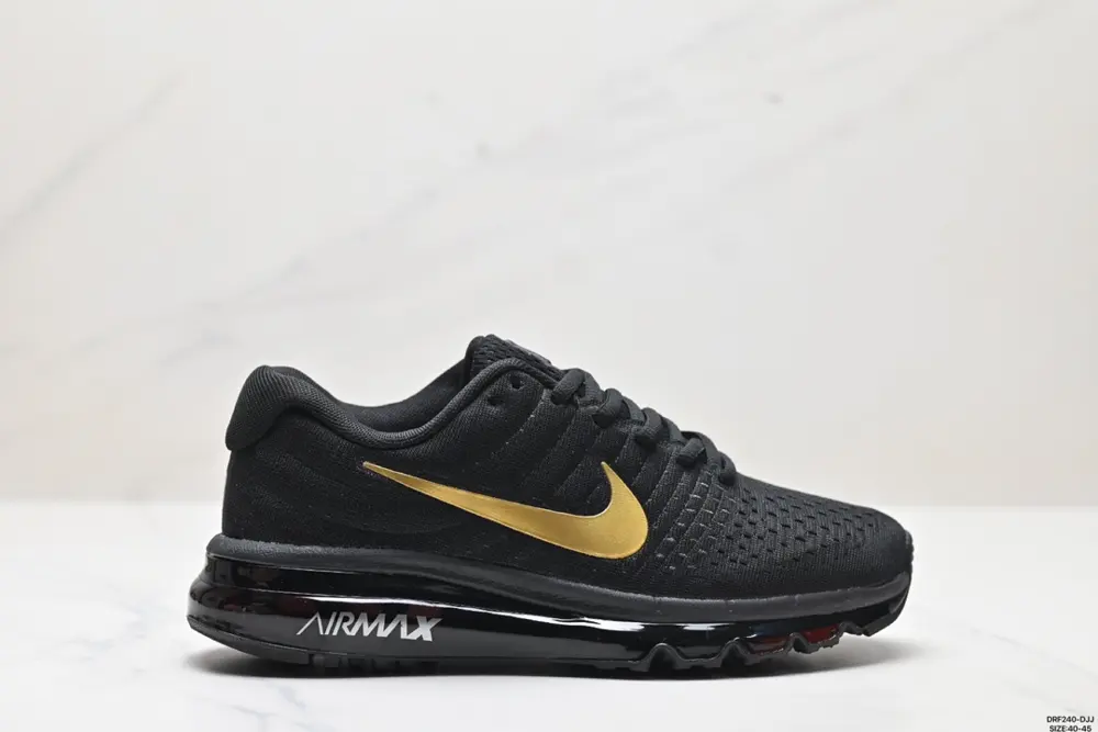 Nike Air Max 2017 White Pure Platinum Series Nike Low-top All-match Jacquard Mesh Full Palm 849559-010