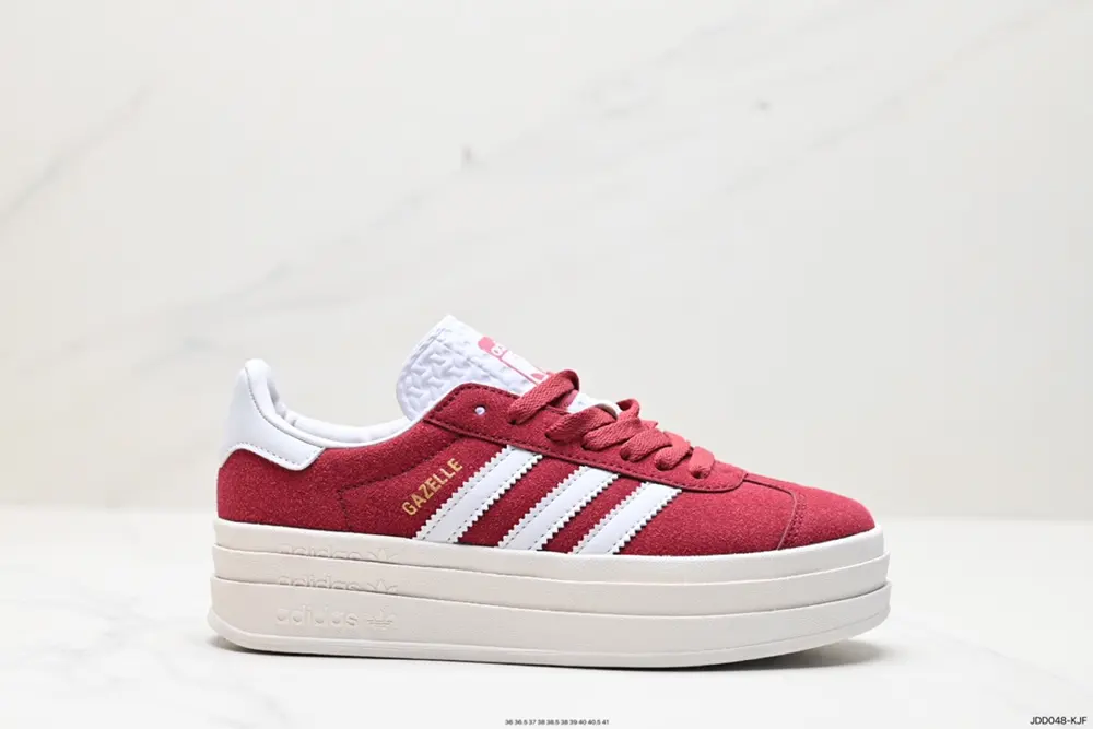 Adidas Gazelle Bold w Low-top Retro All-match Casual Sports Shoes IG9653