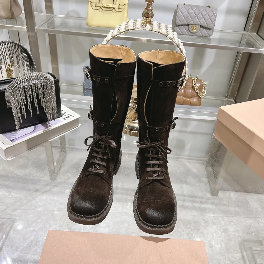 SS autumn and winter new Martin boots Knight boots are full of design