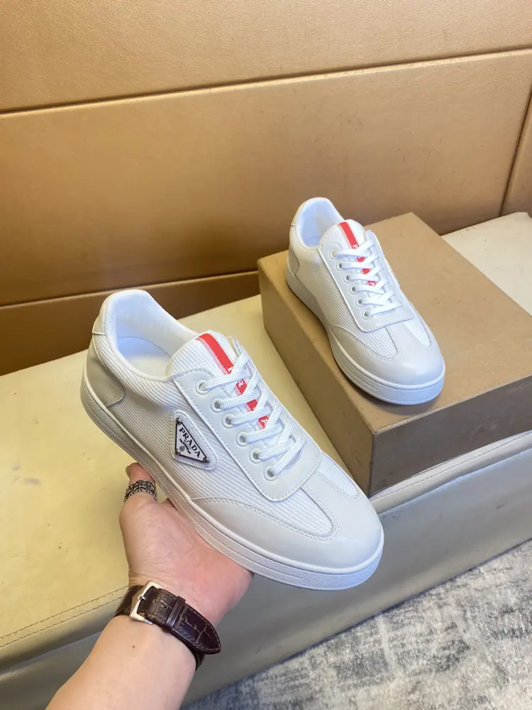 Prada sneakers. Casual loafers original leather Sheep lining (no fading and foot rubbing)