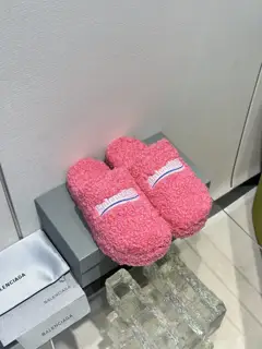 Balenciaga new couple cotton slippers