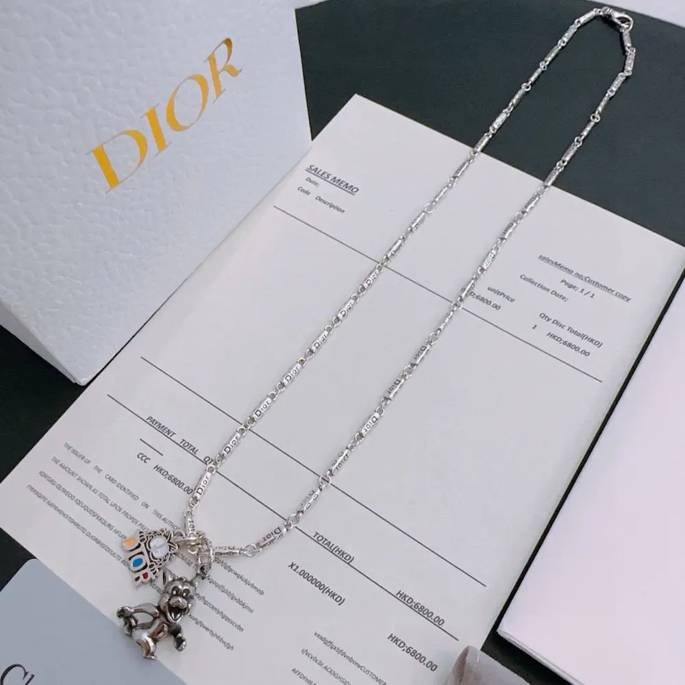 DIOR New Dior necklace Original goods New counter model