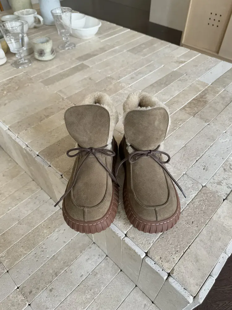 UGG Biscuit Martin autumn and winter new British style short boots Martin boots