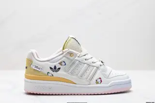 Adidas Forum Low CL low-top versatile trendy casual sports shoes JR5457