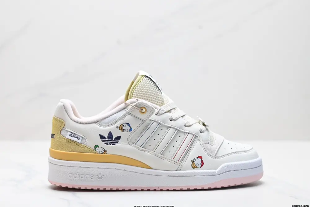 Adidas Forum Low CL low-top versatile trendy casual sports shoes JR5457