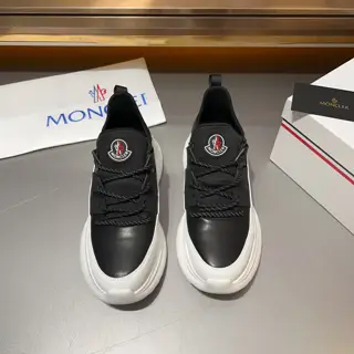 Moncler lace-up casual sports shoes are comfortable and non-slip. They