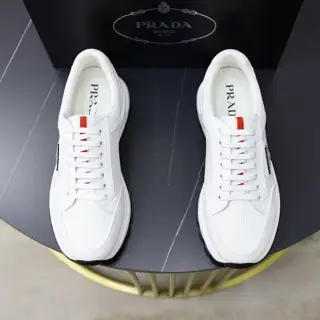 Prada white shoes
