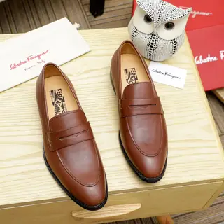 Salvatore Ferragamo casual slip-on shoes Official website original 1:1 mold