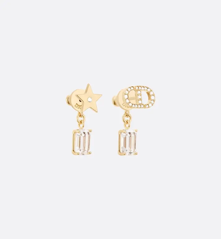 Dior letter earrings and studs