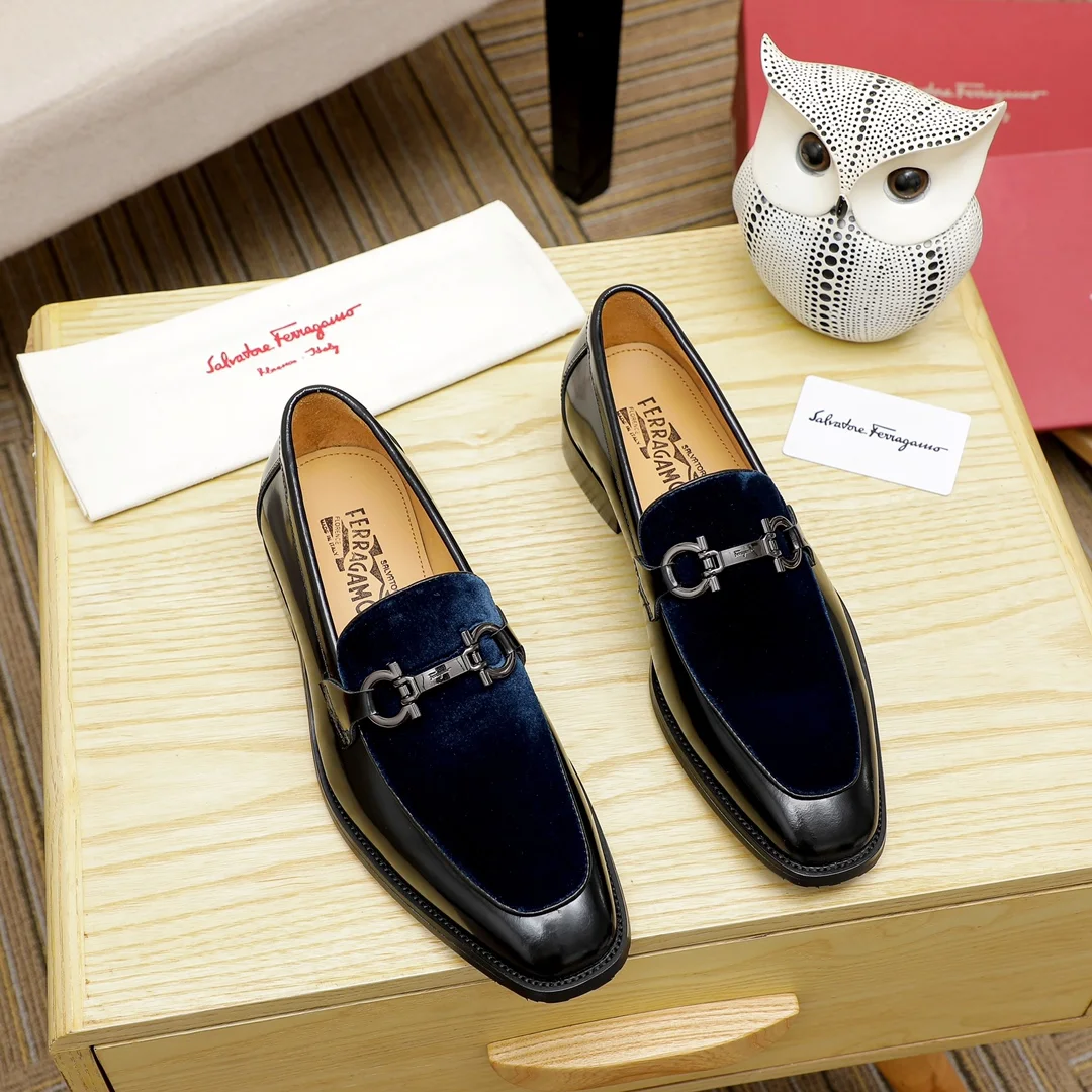 Salvatore Ferragamo fashion casual shoes Official counter 1:1 production
