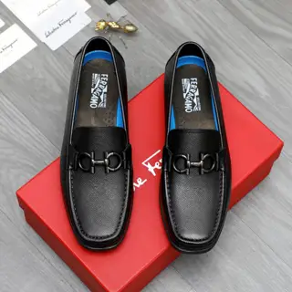 Salvatore Ferragamo business slip-on shoes