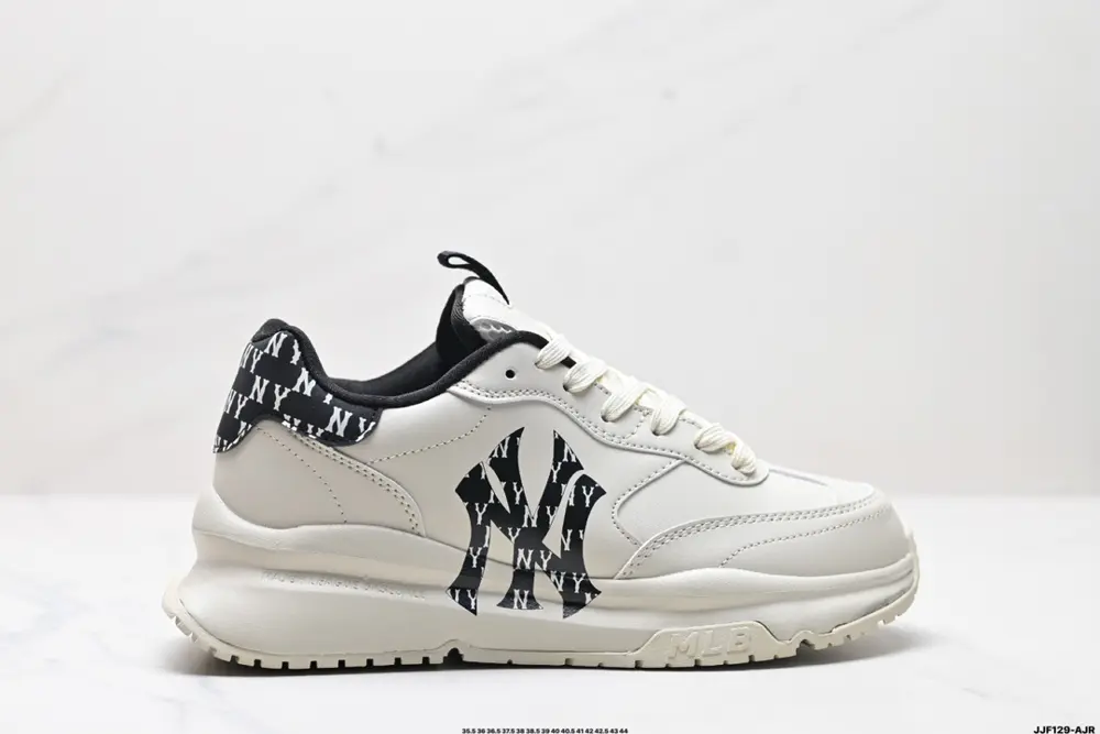 MLB Big Ball Chunky Mesh Thick-soled Daddy Series Low-top Mesh Lightweight Casual Sports 3ASHCRM3N