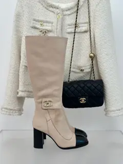 Chanel Double C Boots