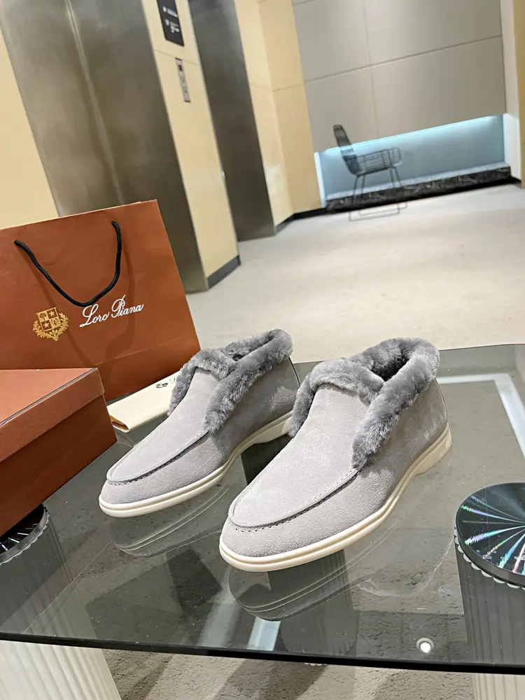 Loro piana mid-top classic loafers