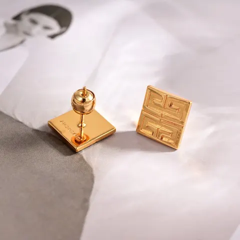Givenchy earrings. I love the infinity symbol