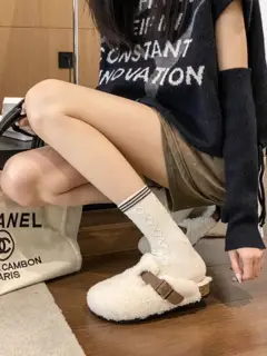Birkenstock wool shoes