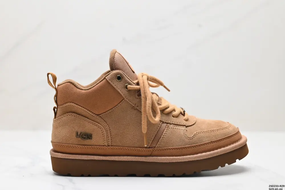 UGG fashionable and versatile commuting trend wear-resistant mid-cut thick and warm snow