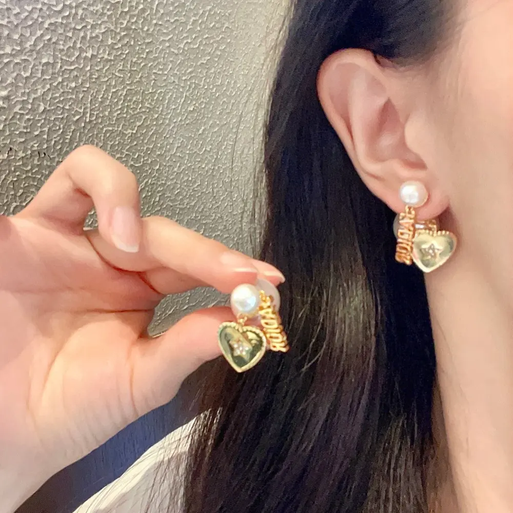 Dior classic JADIOR earrings (two ways to wear) custom pearls I really like the metal