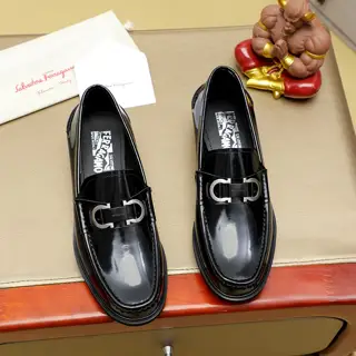Salvatore Ferragamo casual slip-on shoes Official website original 1:1 mold