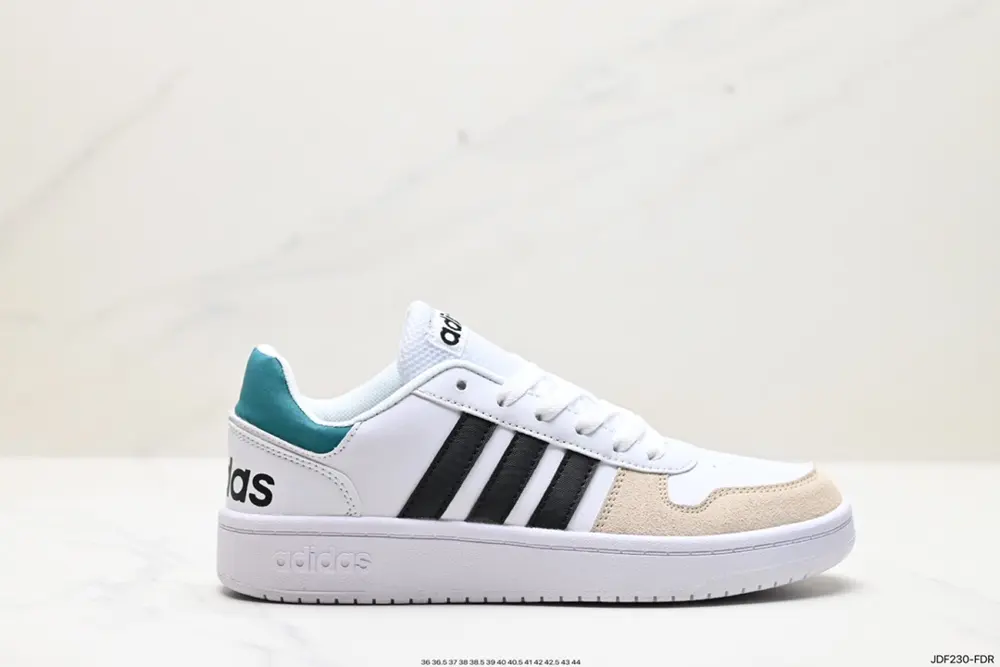 Adidas HOOPS 2.0 MID Rome series mid-top retro lace-up versatile casual sports shoes DB1493