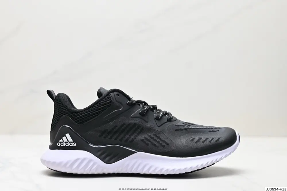 Adidas Alphabounce Alpha High Elastic Continental Shark Gill Pattern Outsole Casual Sports DB0205