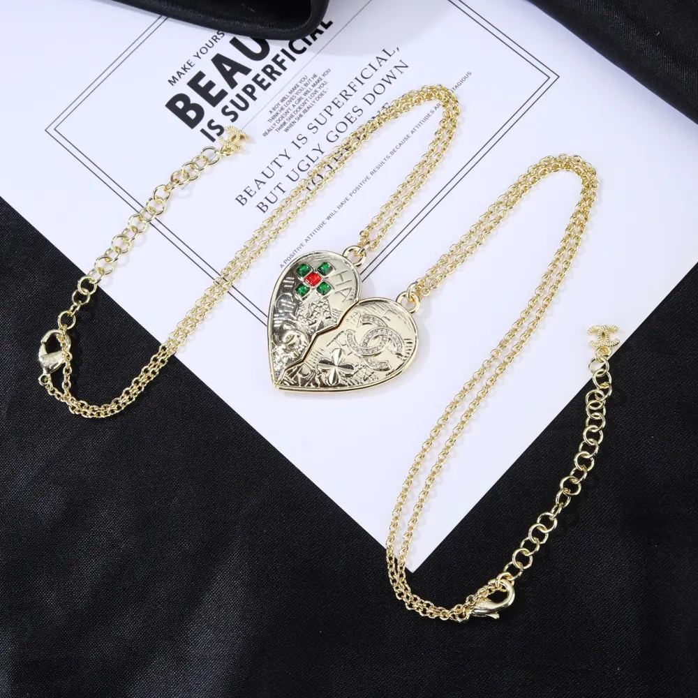 Chanel double-sided necklace