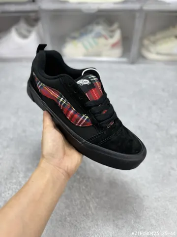 Vans Kun SKool versatile casual comfortable wear-resistant breathable low-top sneakers for