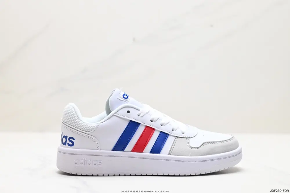 Adidas HOOPS 2.0 MID Rome series mid-top retro lace-up versatile casual sports shoes DB1493