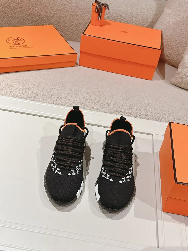 Hermès classic couple fashion casual sports shoes