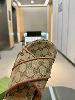 Gucci’s latest limited edition thick-soled slippers