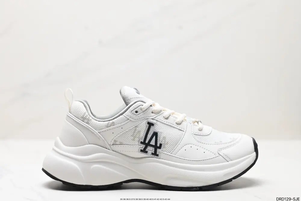 MLB Big Ball Chunky Mesh Thick-soled Daddy Series Low-top Mesh Lightweight Casual Sports 3ARNFSB4N