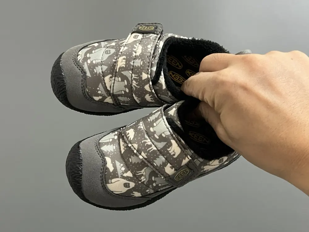 KEEN low-top children’s Velcro cotton shoes