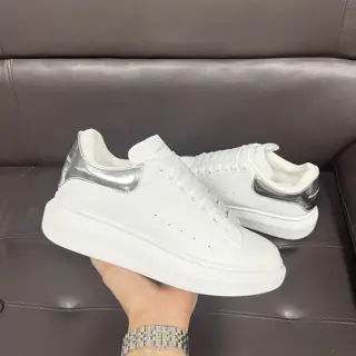 Alexander McQueen white shoes