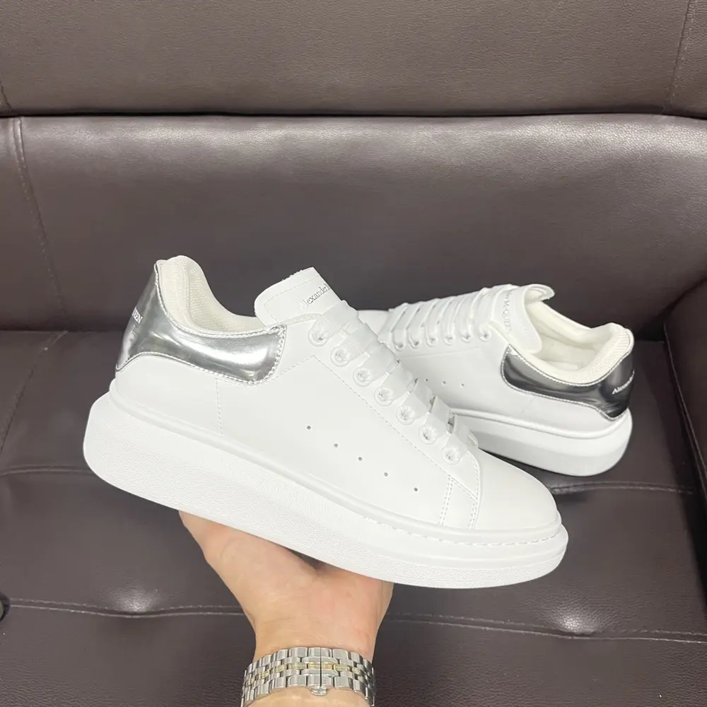 Alexander McQueen white shoes