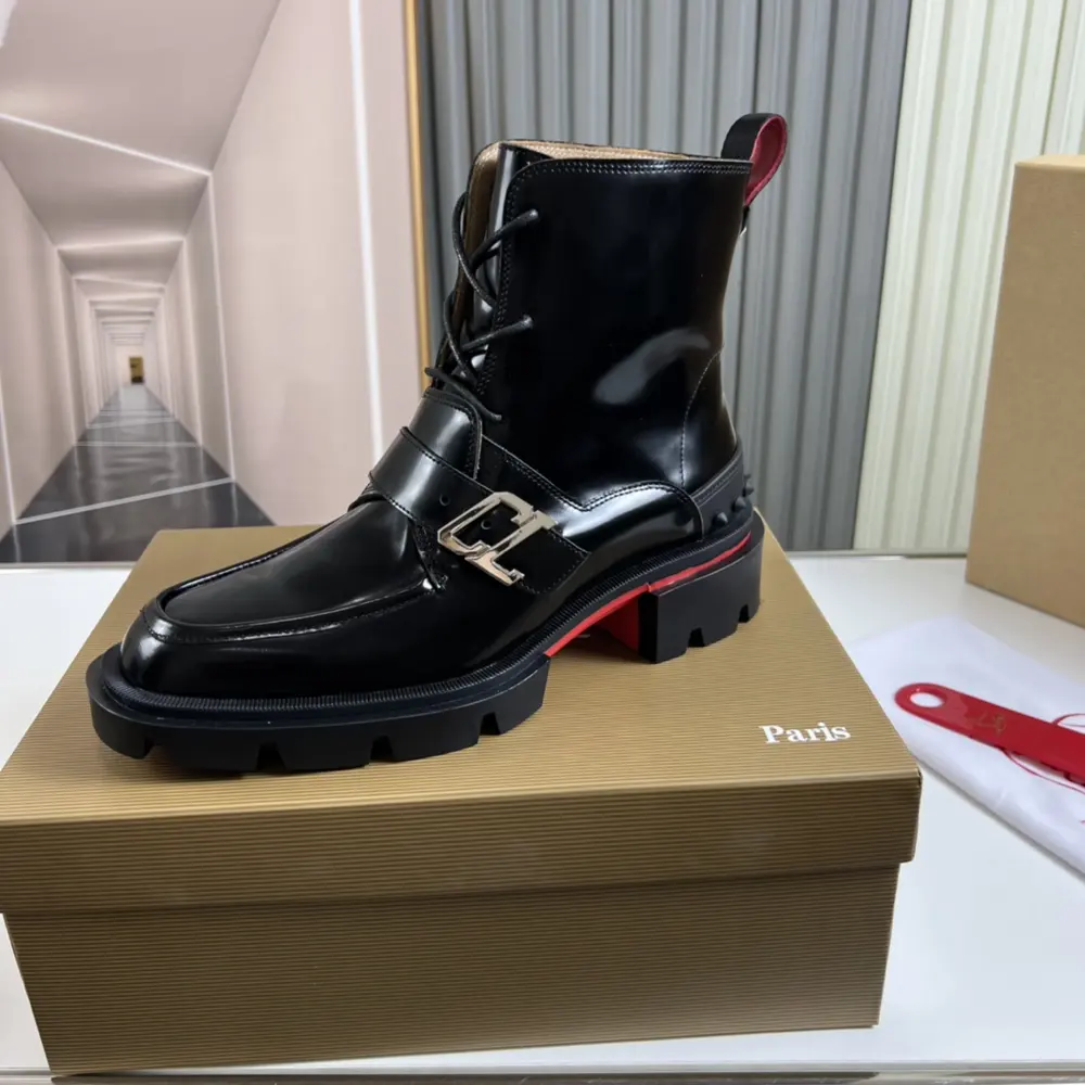 Christian Louboutin red-soled boots 1:1 original mold