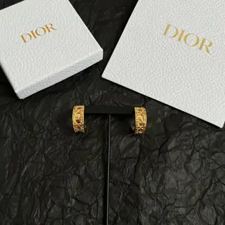 Dior earrings are newly launched at the counter