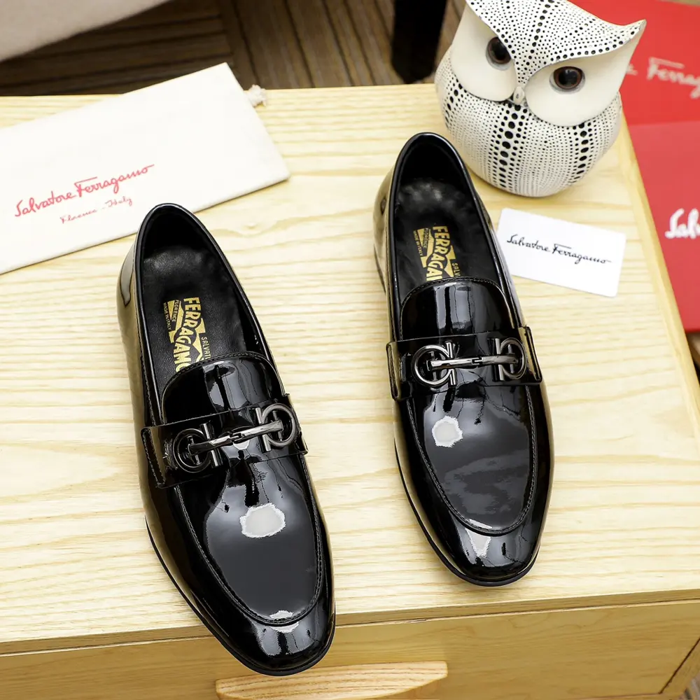 Salvatore Ferragamo casual slip-on shoes Official website original 1:1 mold