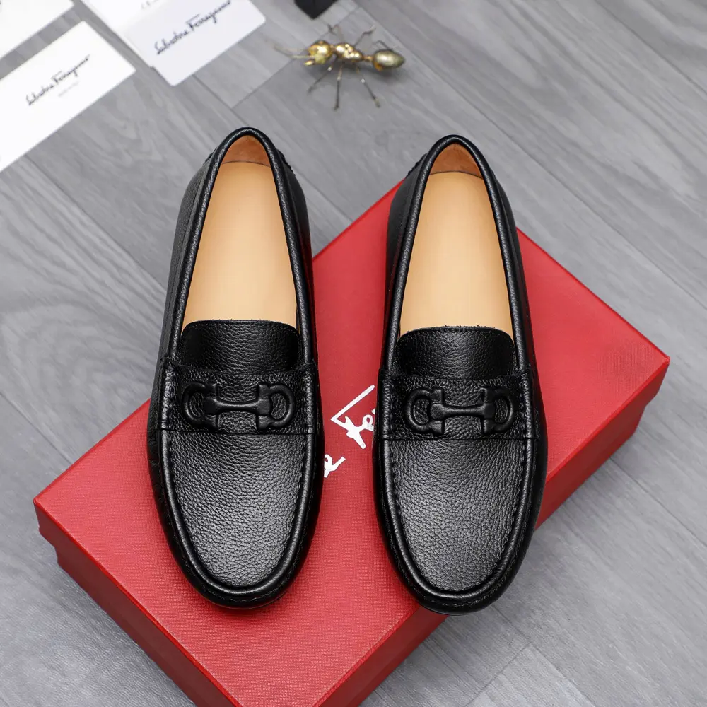 Salvatore Ferragamo business slip-on men’s shoes