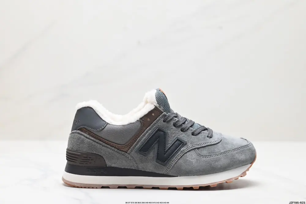 New Balance NB 574 Glacial Sports daily autumn and winter plus velvet style warm fabric WL574EPH
