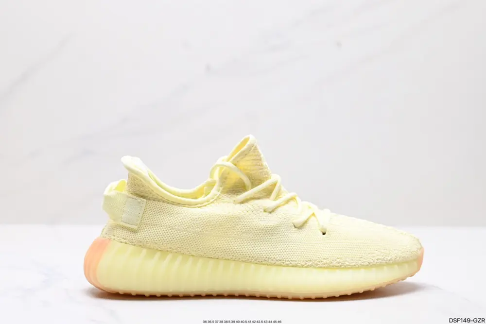 Adidas Yeezy Boost 350V2 Coconut German imported mesh loom surface hollow breathable mesh F36980