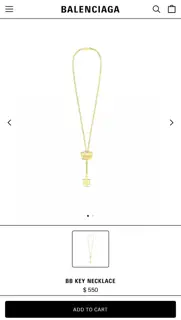Balenciaga necklace