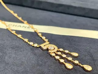 Chanel Commemorative Edition | Chanel No. 5 perfume 100th anniversary necklace