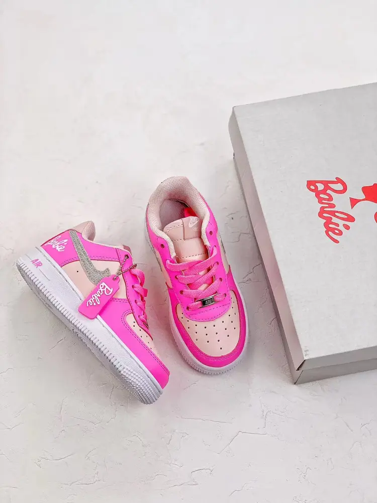Nike Dunk Low Barbie Sweetheart Cute Pendant Girls Fresh Non-slip Shock Absorption Low-top