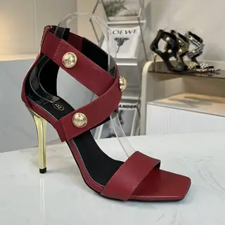 Balmain’s new women’s square-toed stiletto sandals
