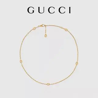 Gucci Interlocking G 18K Gold Women’s Necklace