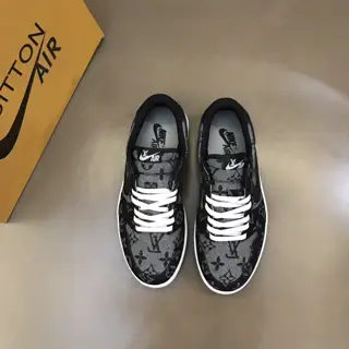 Louis Vuitton x Nike co-branded low-top casual sneakers